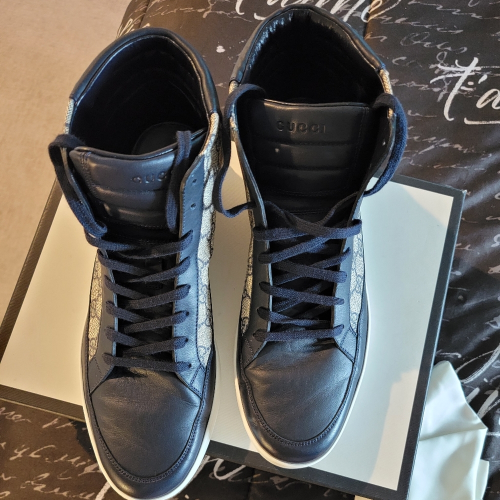 Gucci hightop men sneakers